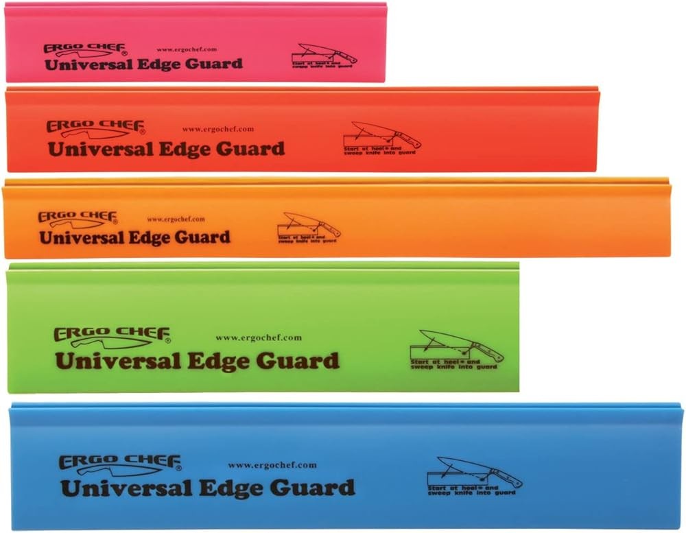 5pc Universal Knife Ed Guard Set Multicolored / Multi-sized /