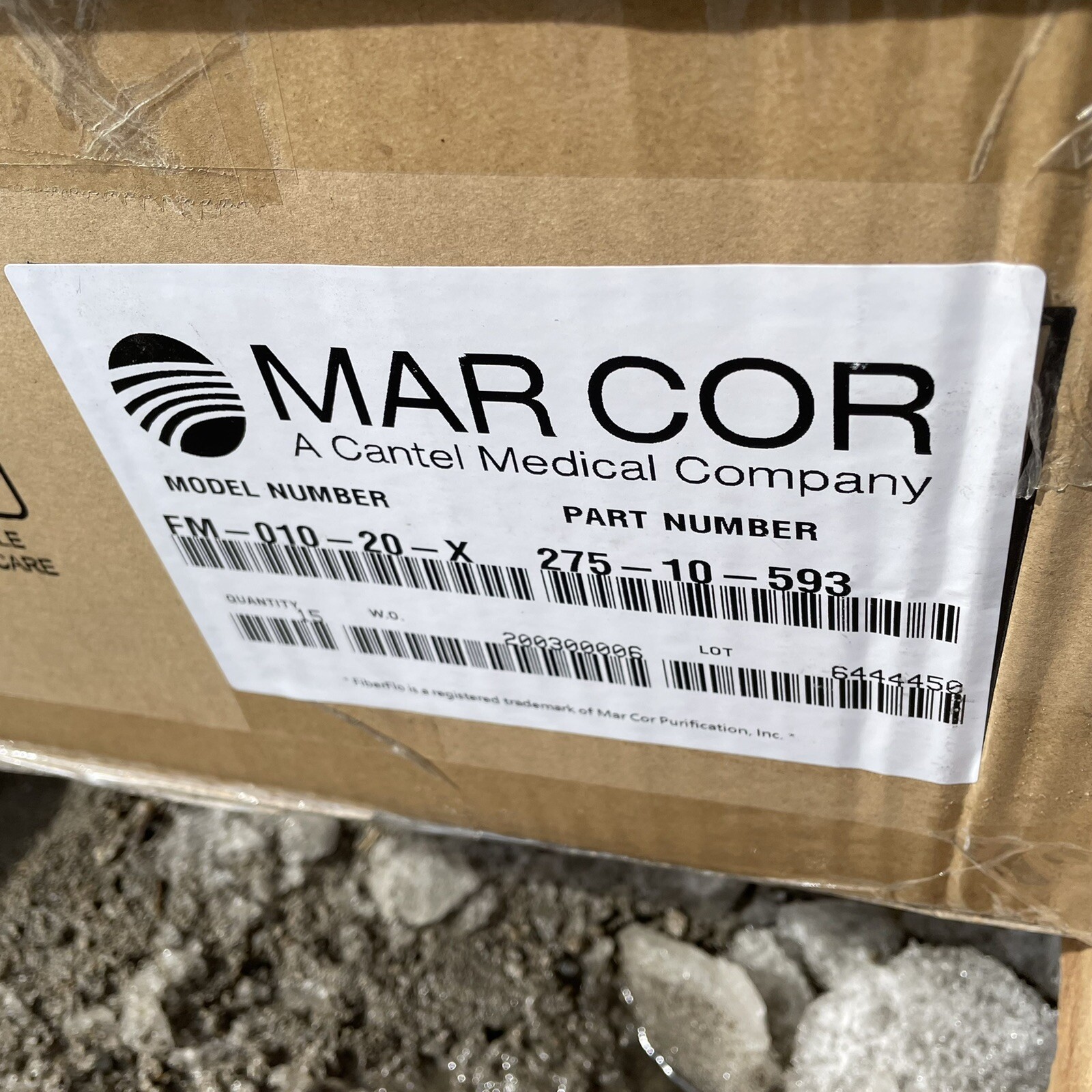 NEW FM-001-20-X Cantel (Mar Cor) FiberFlo MicroFiber Cartridge Filter