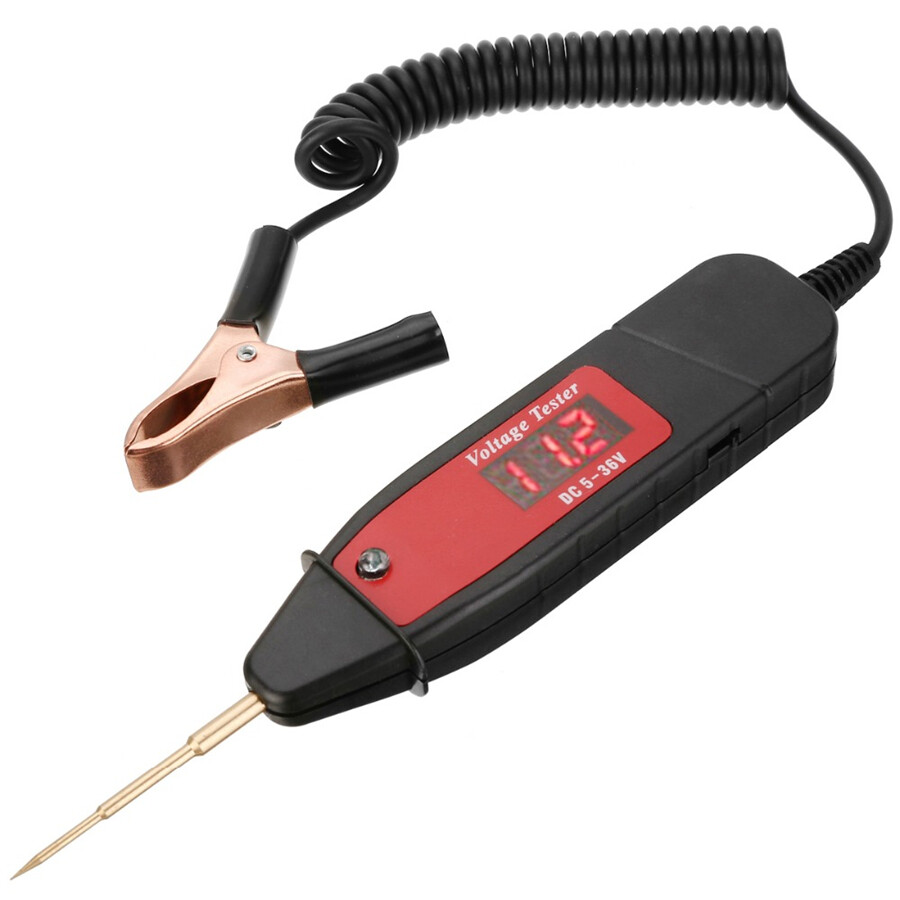 5-36V Digital Voltage Electric Tester Volt Detector Test Pen Car Testing Tool