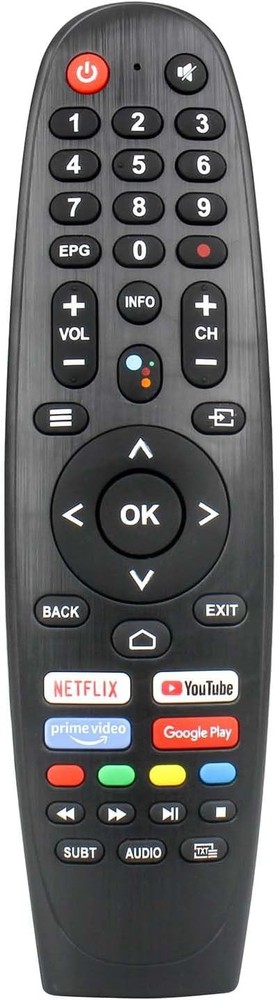 EC32V2HA EC40V2FA Replace Remote Control for Caixun Android TV Black