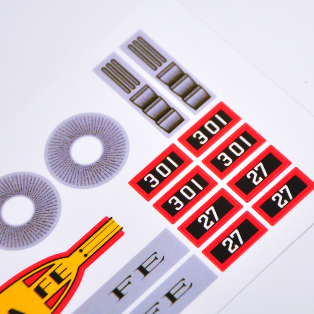 Replacement sticker for set 10020 Precut sticker