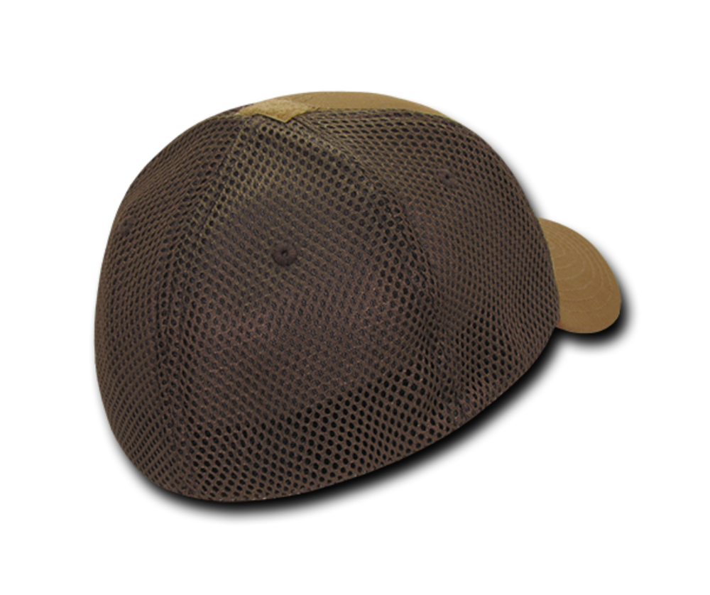 Coyote Tactical Operator Structured Mesh Flex Fitted Patch Cap Hat Sz S/M + L/XL