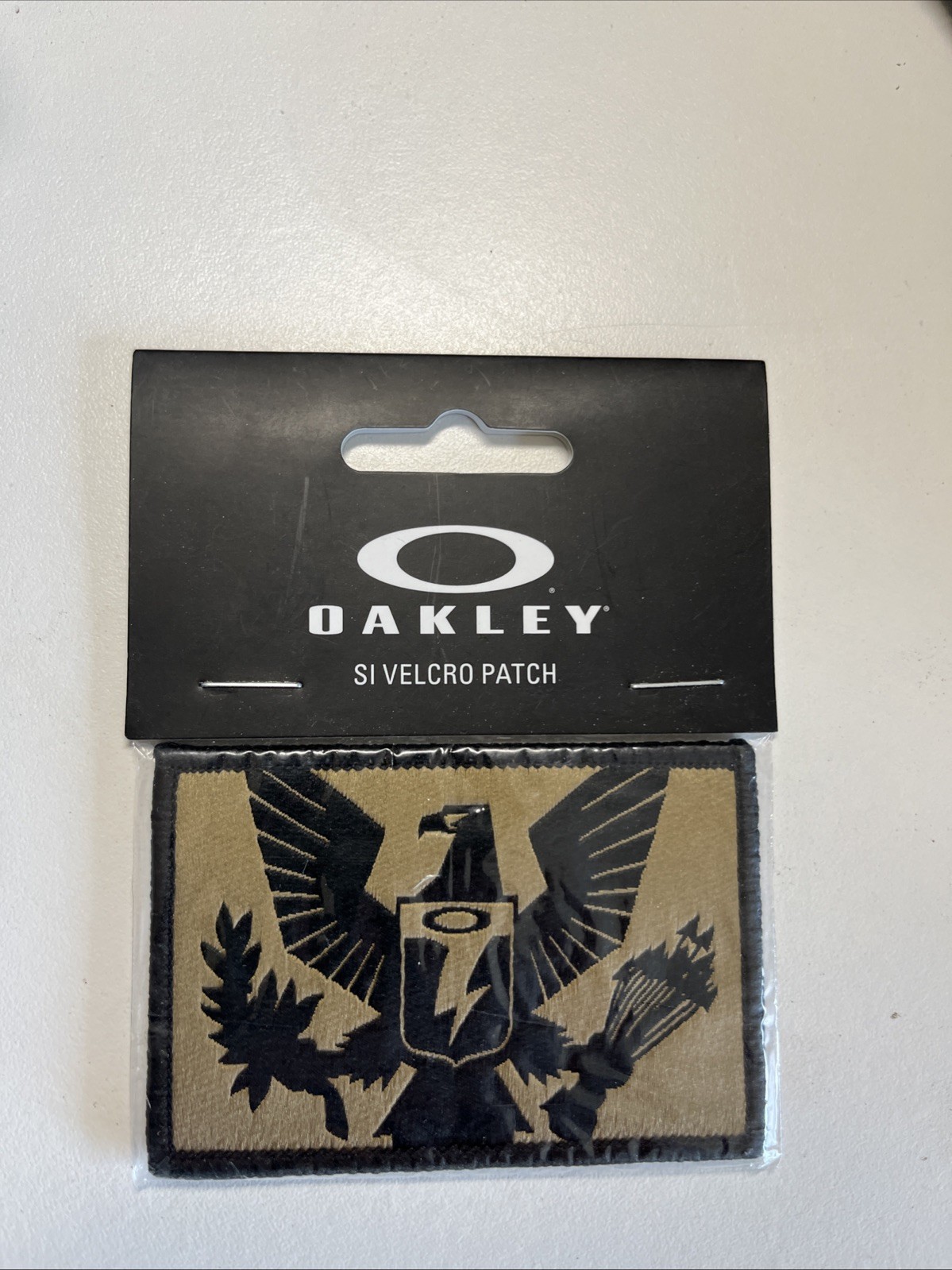 Oakley SI Velcrow Patch 2" x 3" 101-668-002 OAKDEF Crest Gold