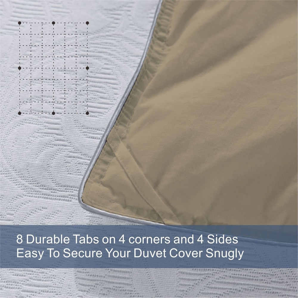 MAPLE DOWN Soft Full Size Comforter Duvet Insert-Down Alternative Comforter w...