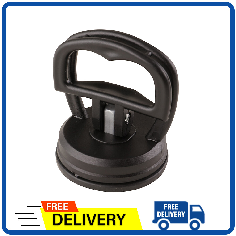 Car Suction Cup Lifter Tool - Black Dent Repair Kit with Handle Puller