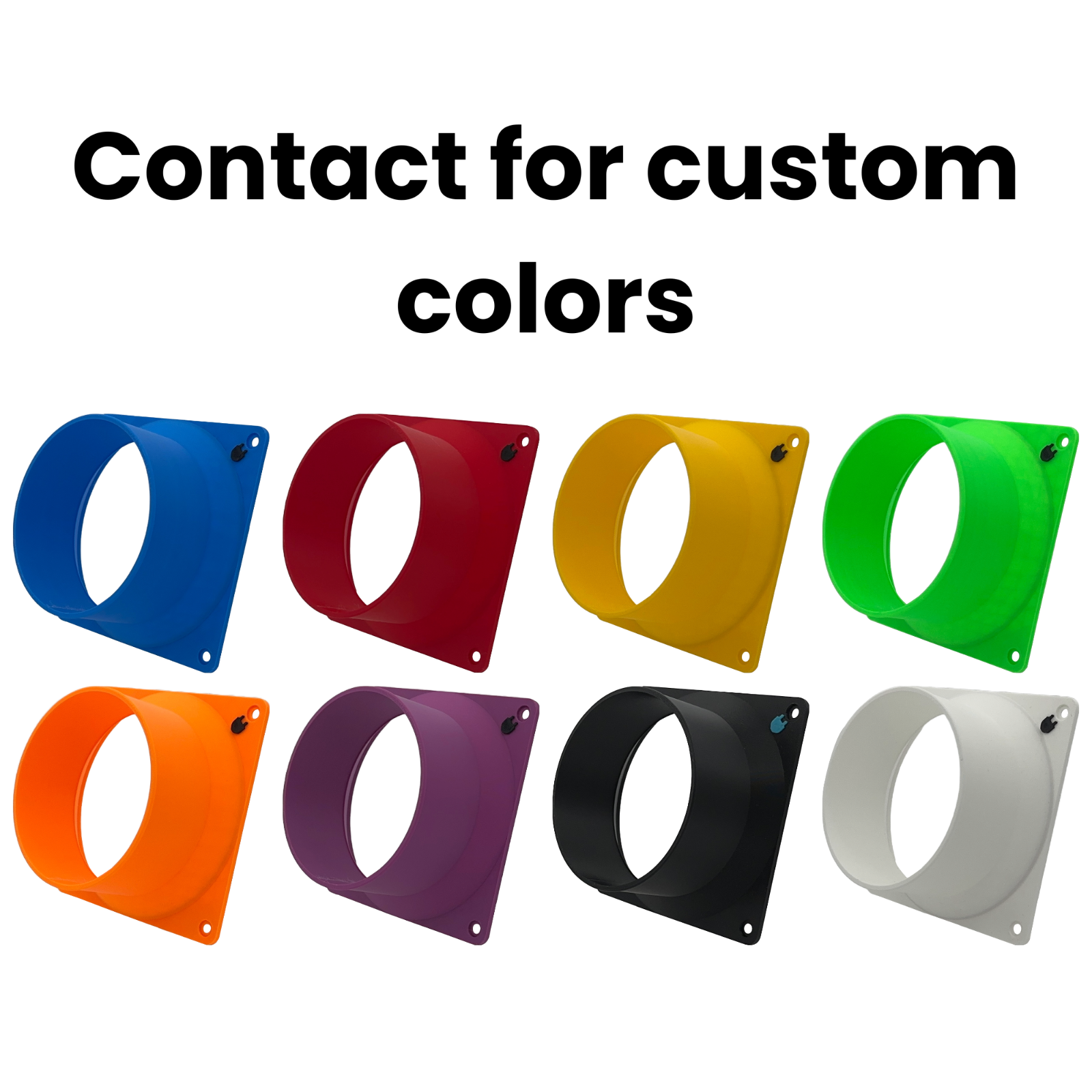 120mm to 4 Inch - Fan Shroud Adapter Crypto ASIC Miner Silencer Antminer S9 L3+