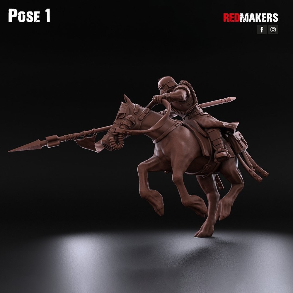 DEATH DIVISION CAVALRY WITH SPEARS T2 (5U)