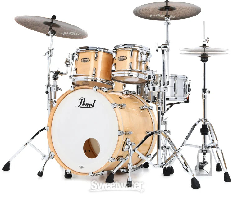 Pearl Masters Maple Pure 4-piece Shell Pack - Natural Maple