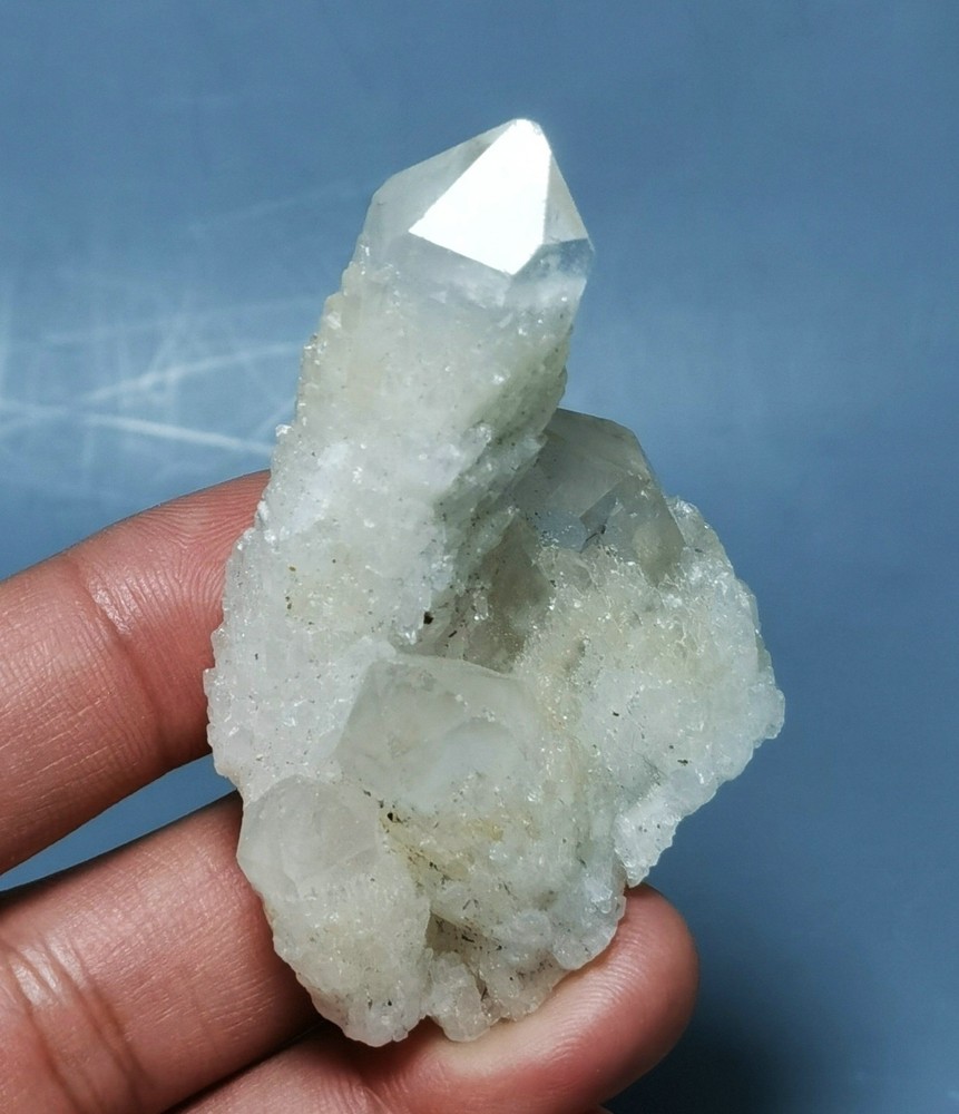 Rare Himalayan Quartz Crystal Cluster Specimen