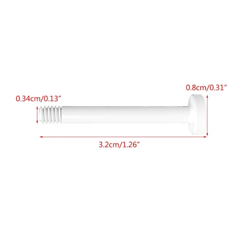 Versatile 4pcs 6#32 Computer Case Fan Fixing Screw Laptops Computer Fan Screws