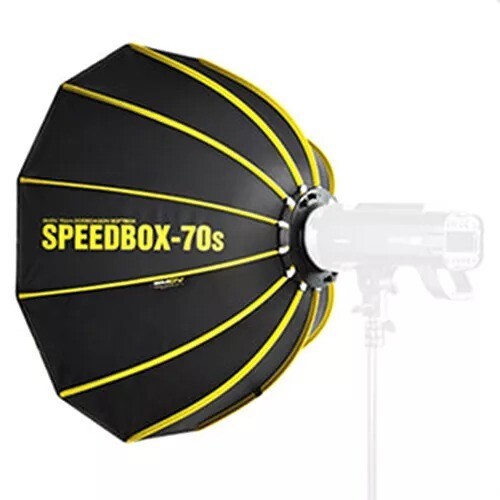 SMDV SPEED-BOX 70S 27" Dodecagon Soft-box Diffuser f/ S-Light Lite Quantum Flash