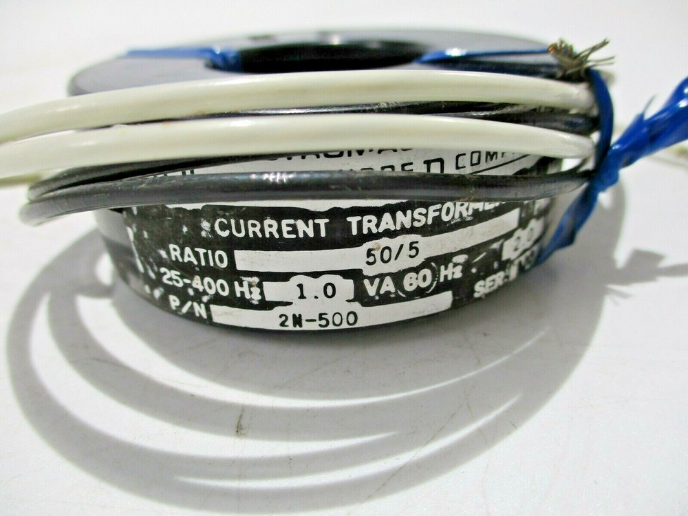 NEW SQUARE D 2N-500 CURRENT TRANSFORMER RATIO 50:5