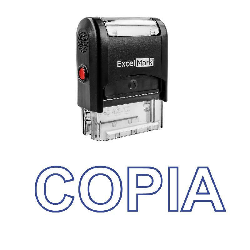 COPIA Stamp - Self-Inking / Blue