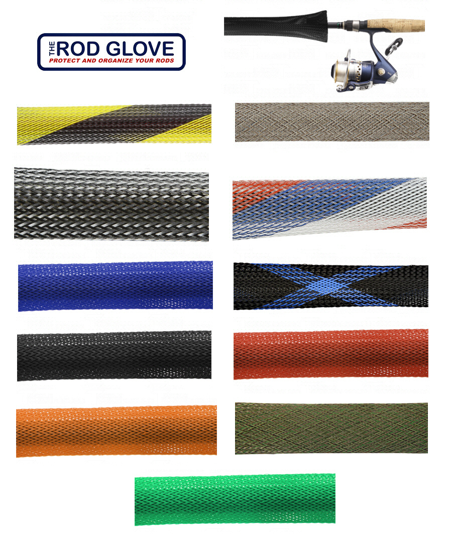 The Rod Glove Spinning Extra Long Jacket For  8' Rods Bass Fishing Lure Bait