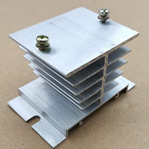 Compact Aluminum Heat Sink for Single Phase Solid State Relay - High Performance