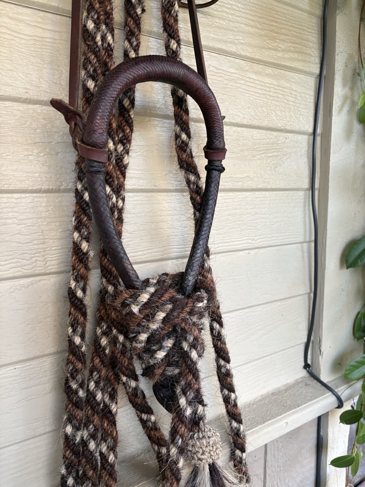 Absolutely Gorgeous Vintage Harris Hackamore With John Silva Mecate
