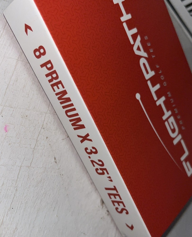 FlightPath Premium Golf Tees Durable Plastic 3.25" SEVEN.