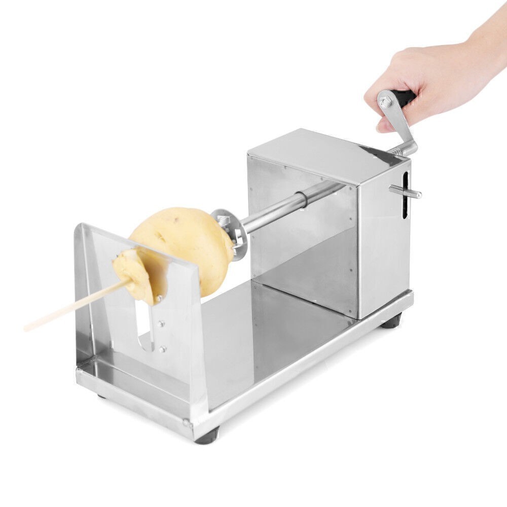 Spiral Potato Slicer Chipper Potato Chips Cutter Machine Tornado Kitchen Tools