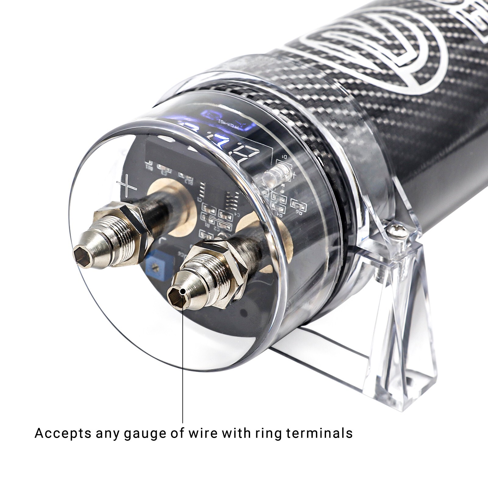 Recoil R2D 2.0 Farad Car Audio Energy Storage Reinforcement Capacitor