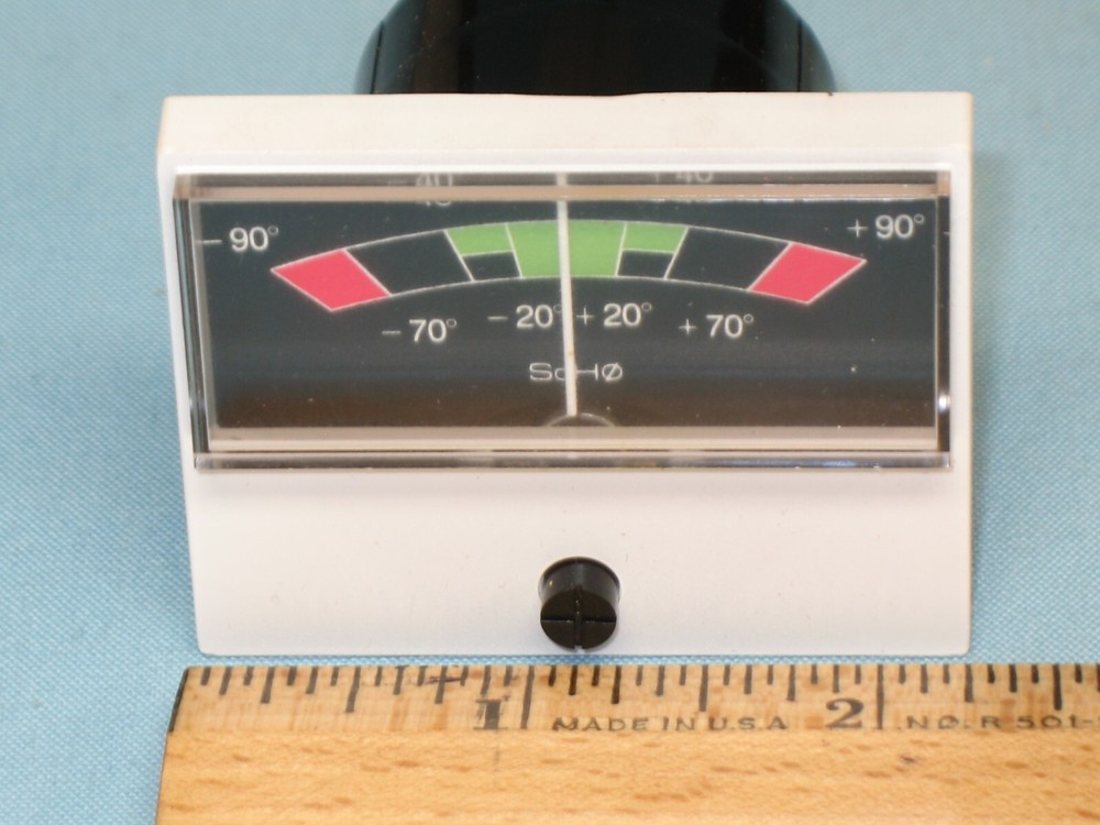 MODUTEC ~ MODEL # 00811116E ~ ANALOG PANEL METER ~ NOS