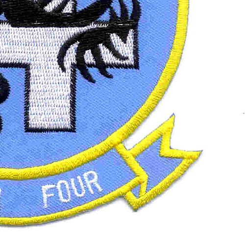VP-4 Patrol Squadron Skinny Dragons Small Version Patch