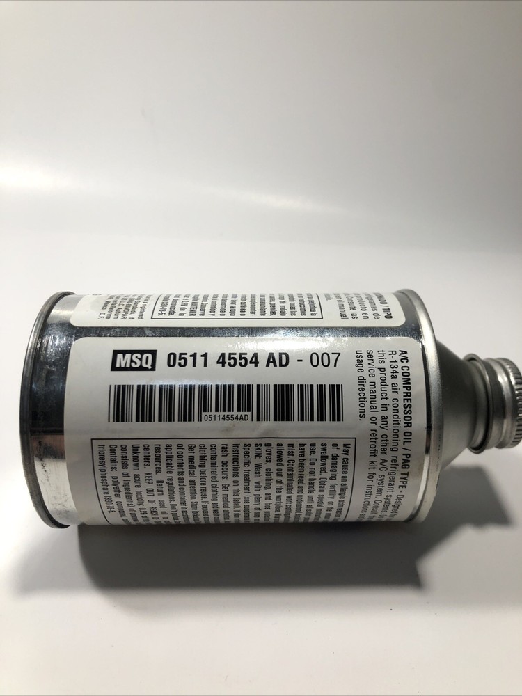 Genuine Mopar Compressor Lubricant 5114554AD VC PAG 46