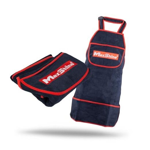 Universal Adjustable Microfiber Detailing Apron (330GSM) | Waterproof,