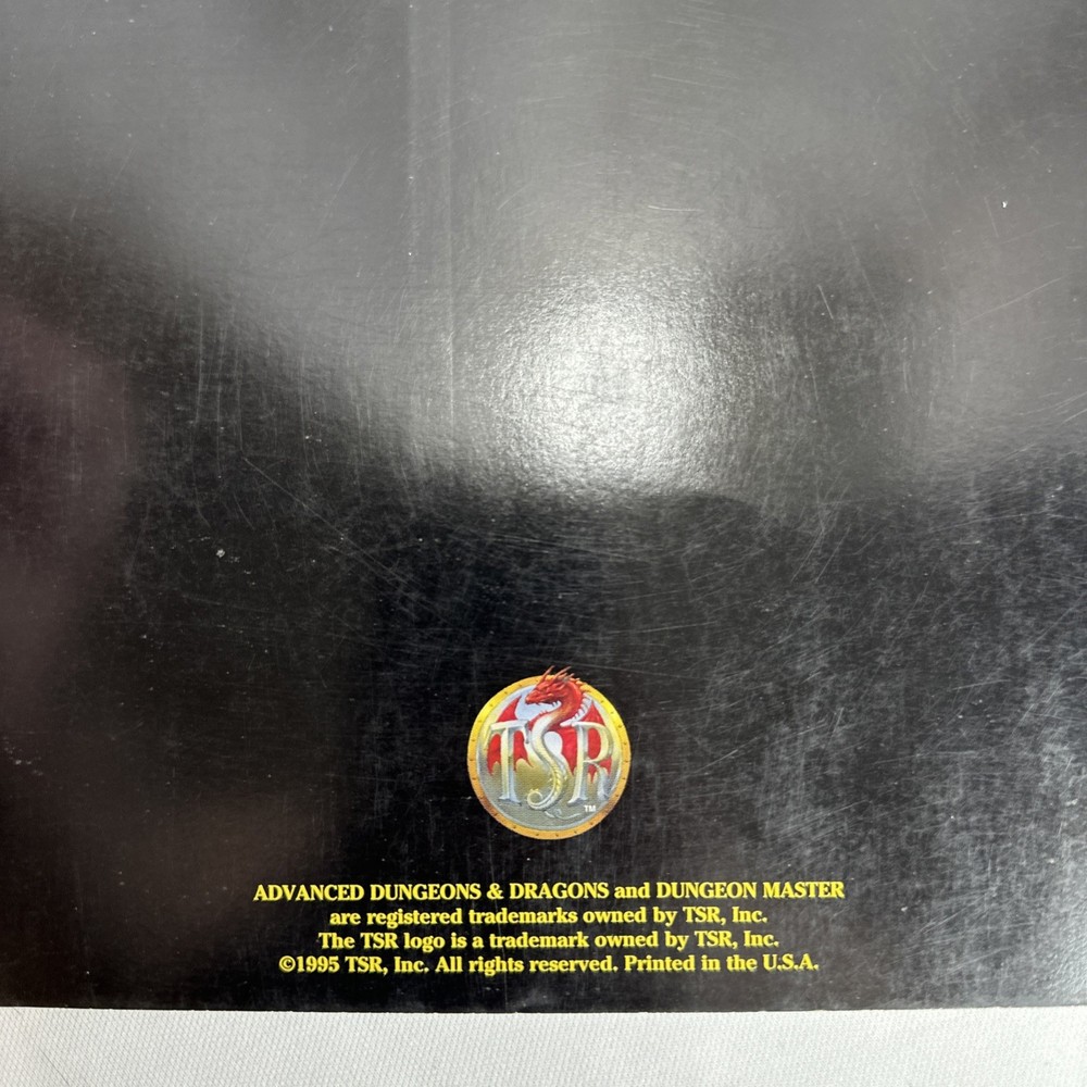 AD&D Advanced Dungeons & Dragons Dungeon Master Index 9504 SEE DESCRIPTION
