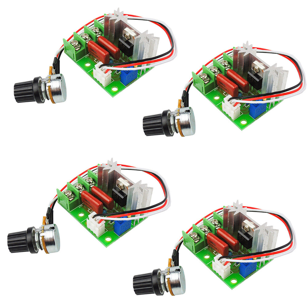 4X 2000W AC 50-220V High Power Voltage Regulator Motor Speed Controller Modules
