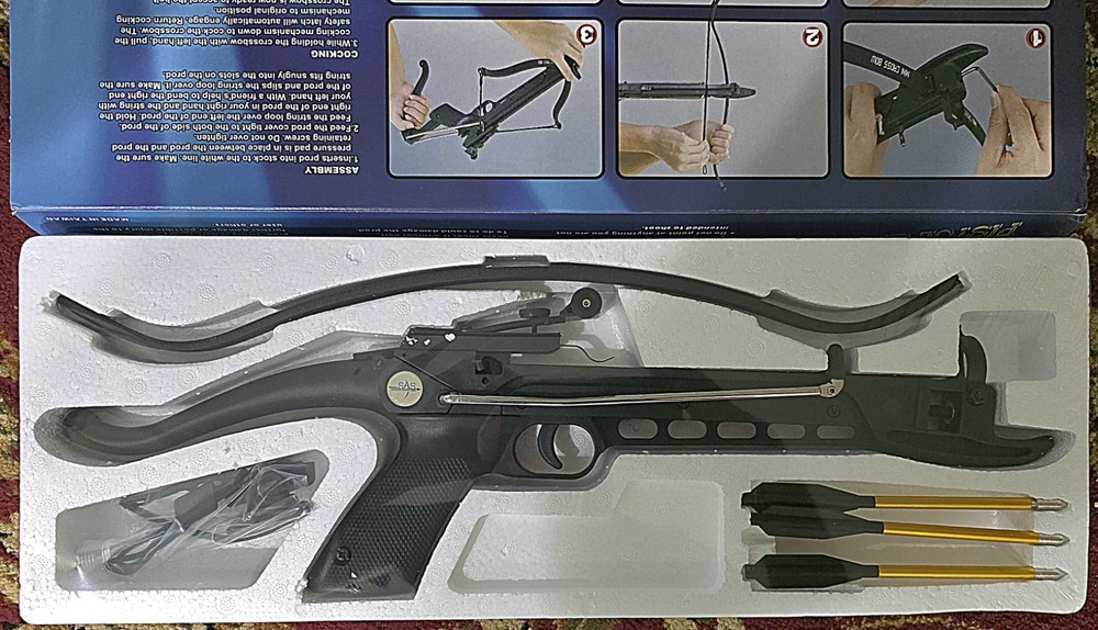 Cobra Self Cocking Tactical Crossbow Pistol