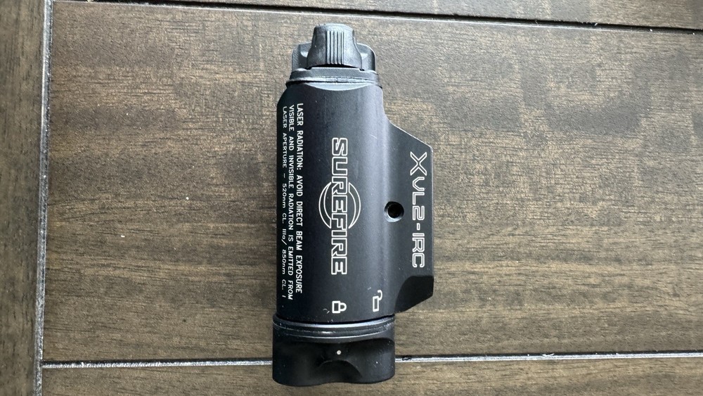 SureFire XVL2-IRC Pistol Laser System - Black