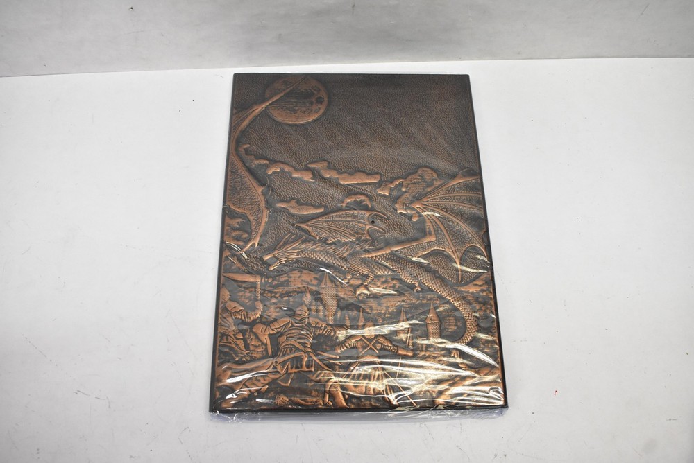 Fantasy Dragon DND Master Screen Storage Case Copper DM GM Dungeons & Dragons