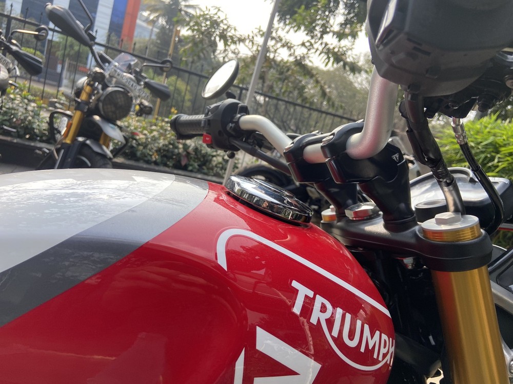 Offset Handlebar Riser For triumph speed 400