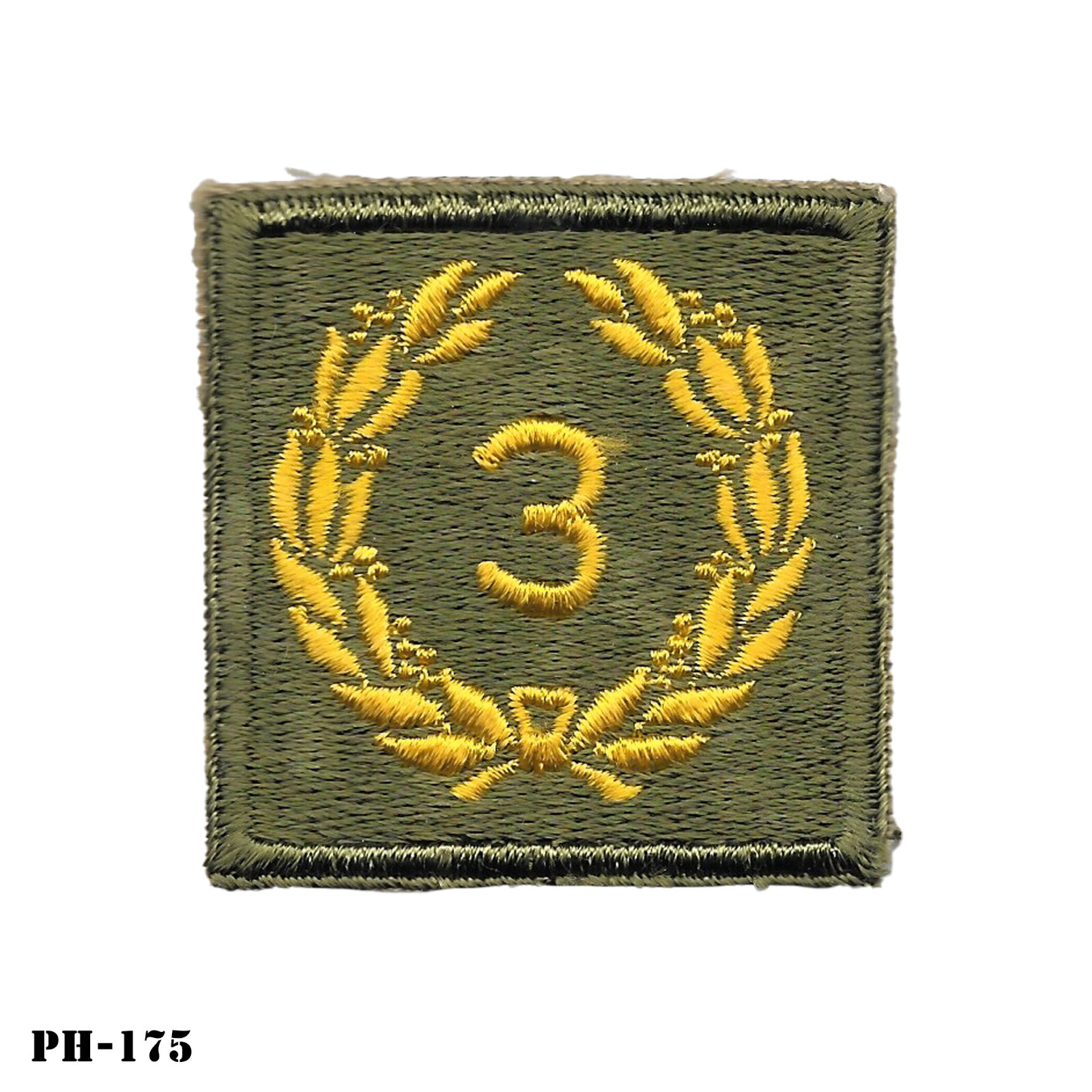 US Army Meritorious Unit Citation 3rd Award Laurels Patch ~ WWII Surplus NOS USA