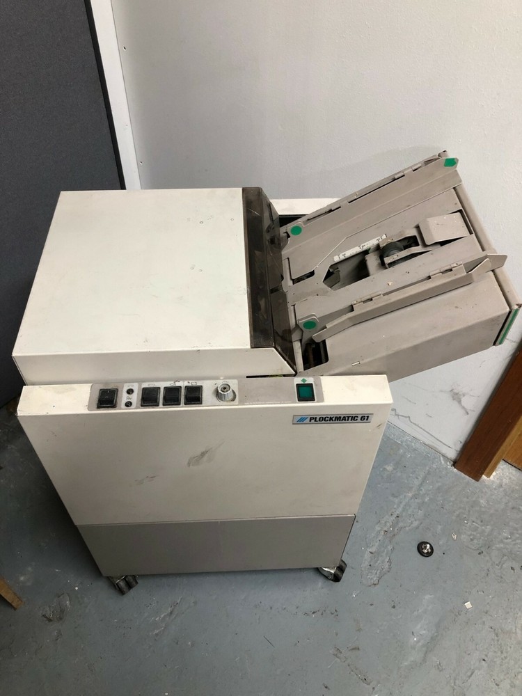 PLOCKMATIC 61 SCORING MACHINE with attachments