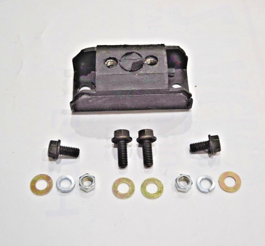 Turbo 350 Transmission Mount Rubber HARDWARE Included TH350 TH-350 bolts include