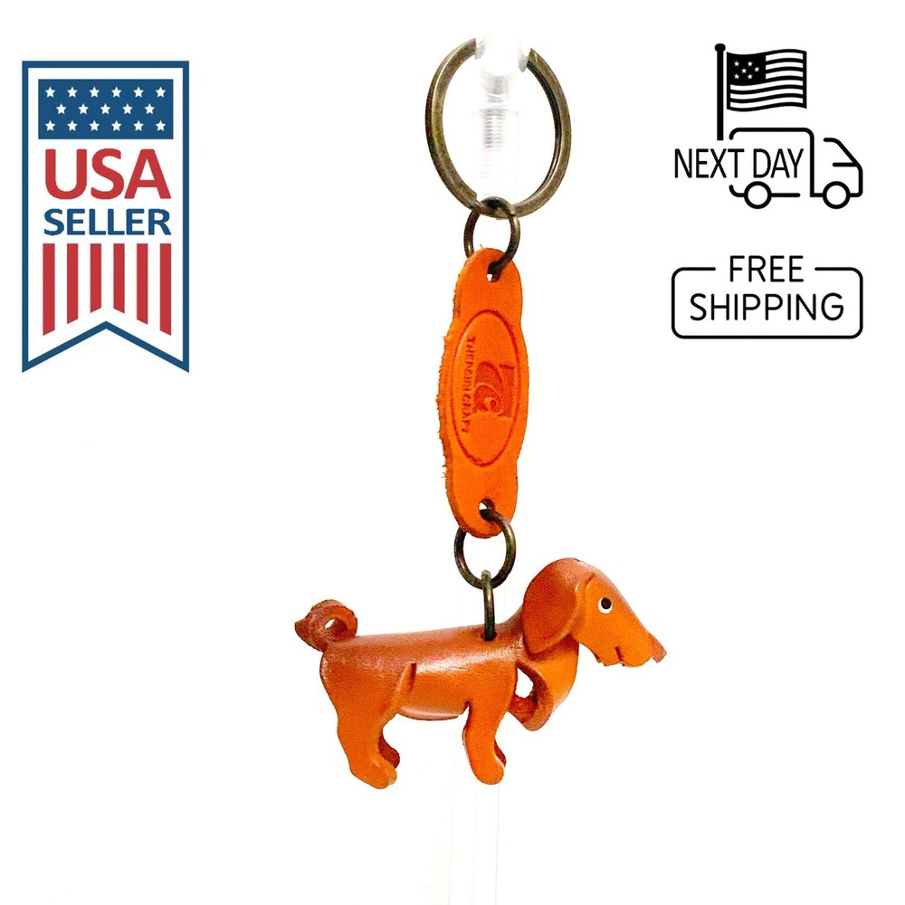LABRADOR RETRIEVER Handmade Leather Keyring #2