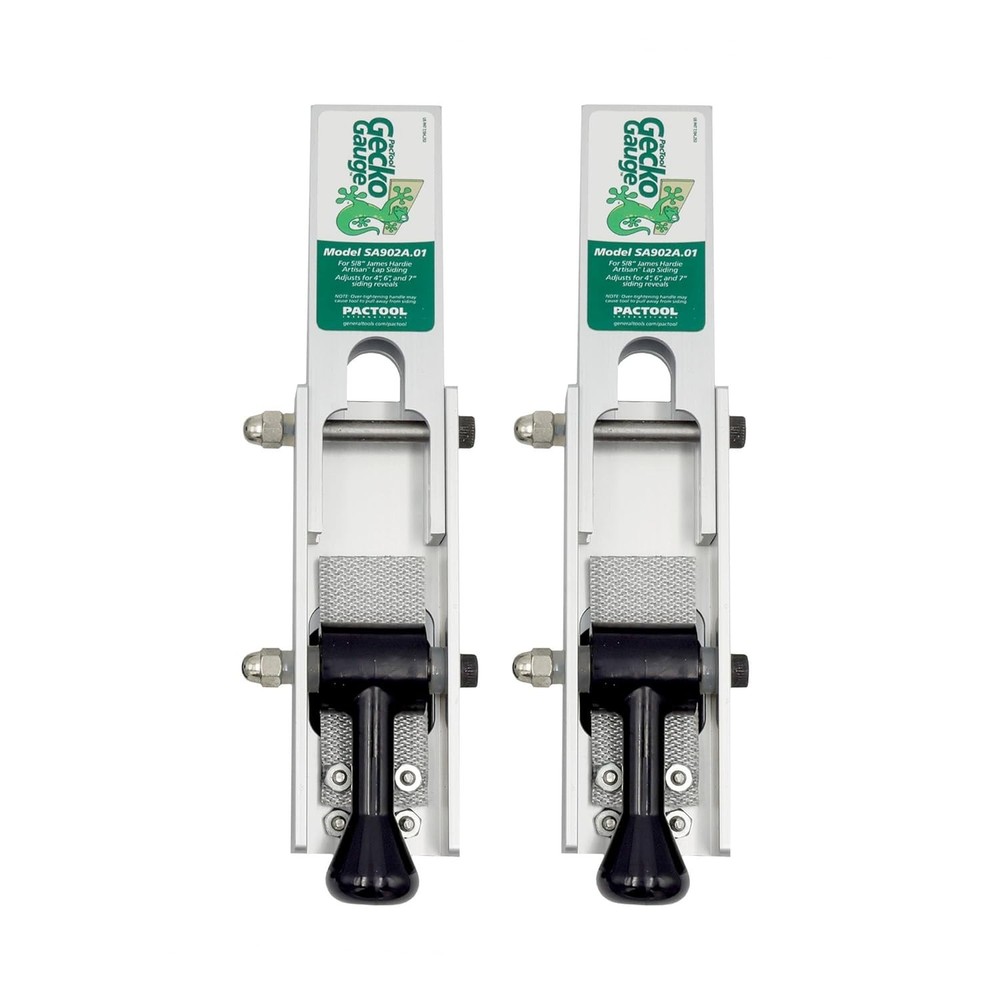 Gecko Gauge Clamp for LP Siding Installation