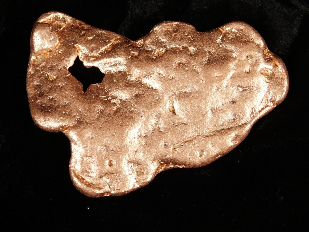 Larger! Super Heavy Solid COPPER NUGGET or Native Copper Float Michigan 99.8gr