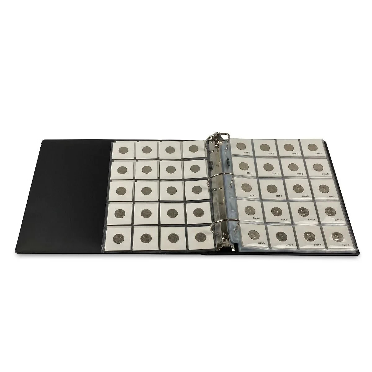 25 BCW 20 Pocket Pages Coin Storage 2x2 Holders Sheets Binder Protector Sleeves