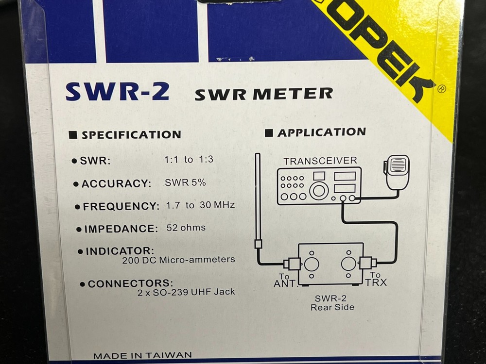 OPEX SWR-2 SWR METER