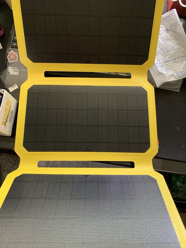 SunJack – 25 Watt Foldable Solar Panel, ETFE Monocrystalline Portable
