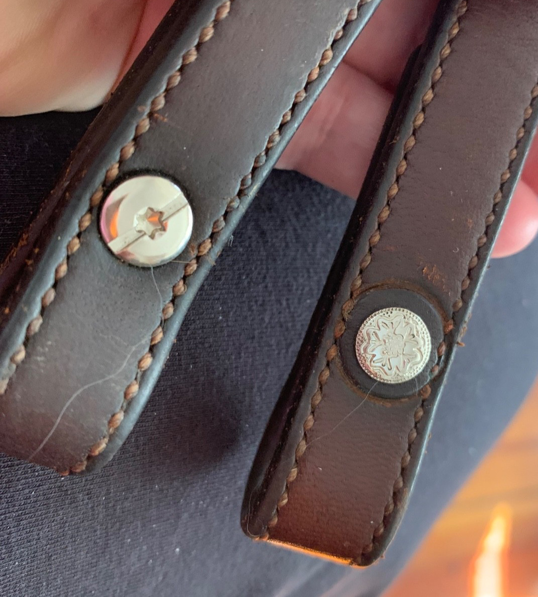 VOGT Sterling Silver Horse Show SLIDING ONE EAR HEADSTALL Leather Western Bridle