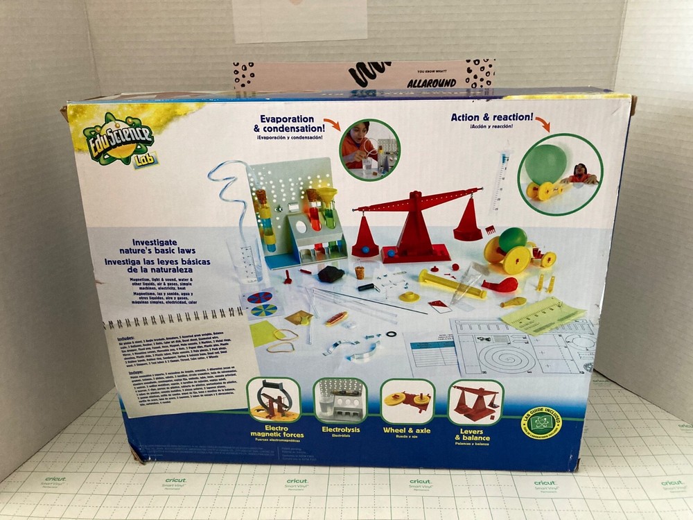 EduScience Lab Deluxe Physics Kit Science STEM New Sealed 8+yes 250+ Experiments