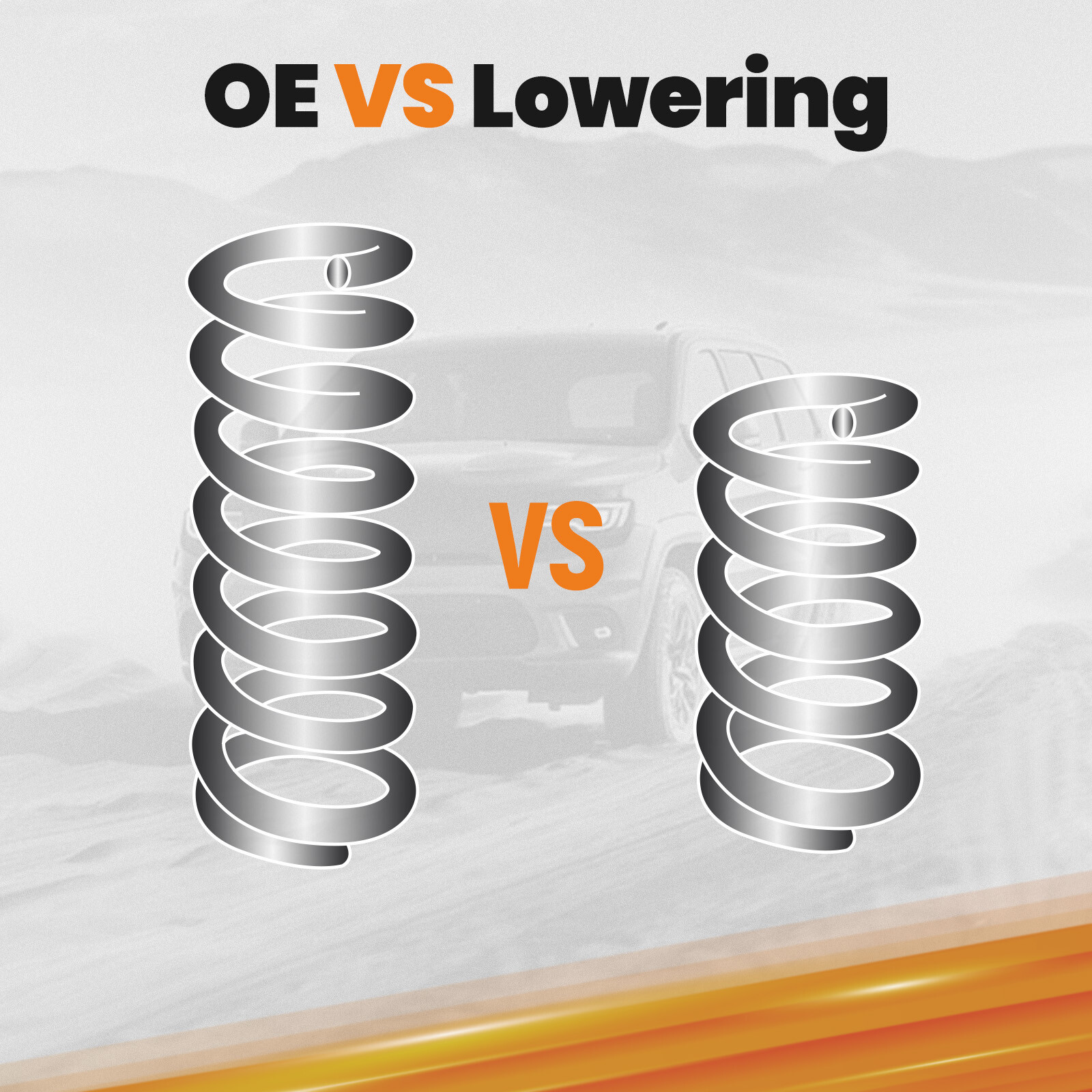 3 inch Drop Lowering Coil Spring For Chevy Silverado GMC Sierra 1500 99-06 V8