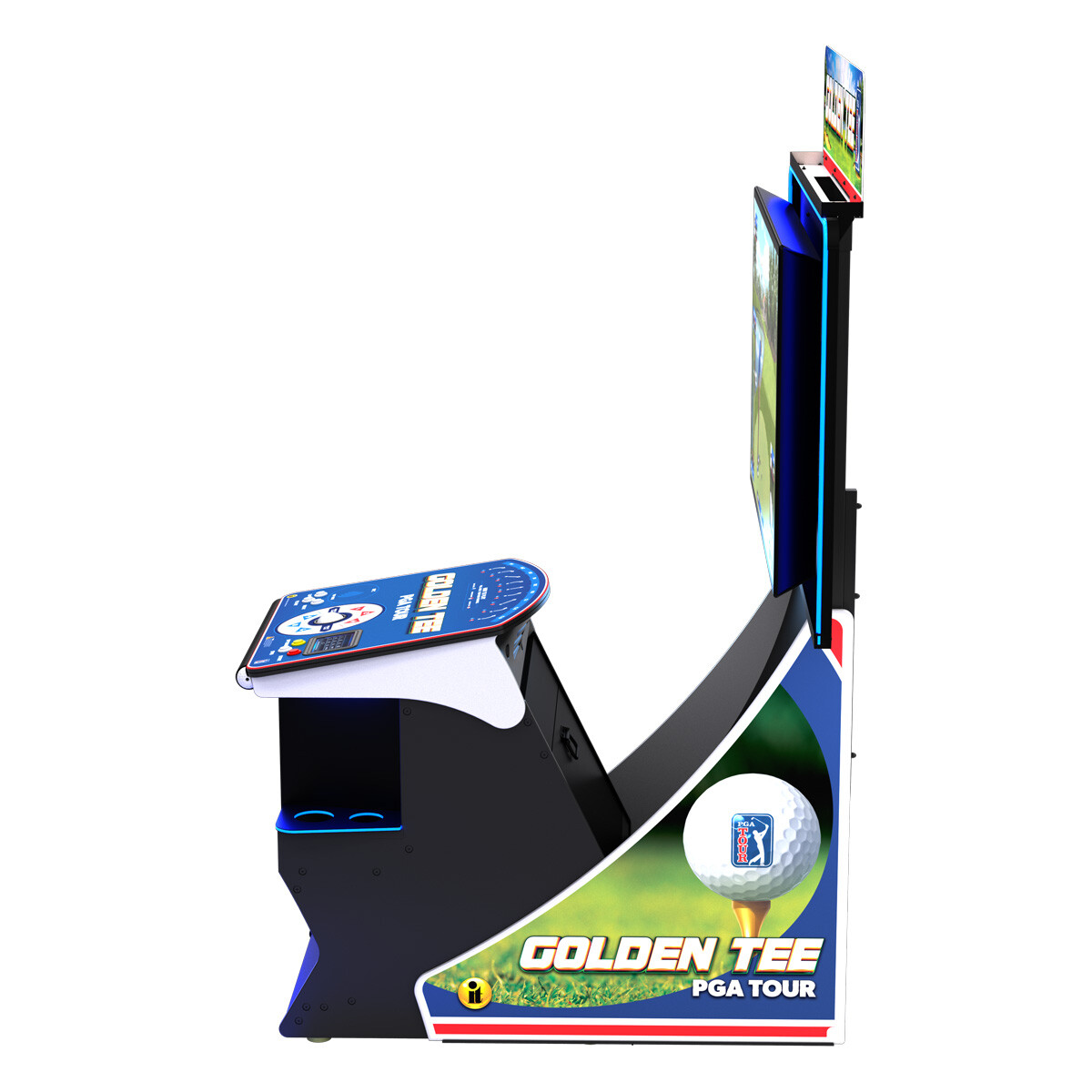 Golden Tee Golf Game - PGA TOUR Clubhouse Deluxe Edition - 2024