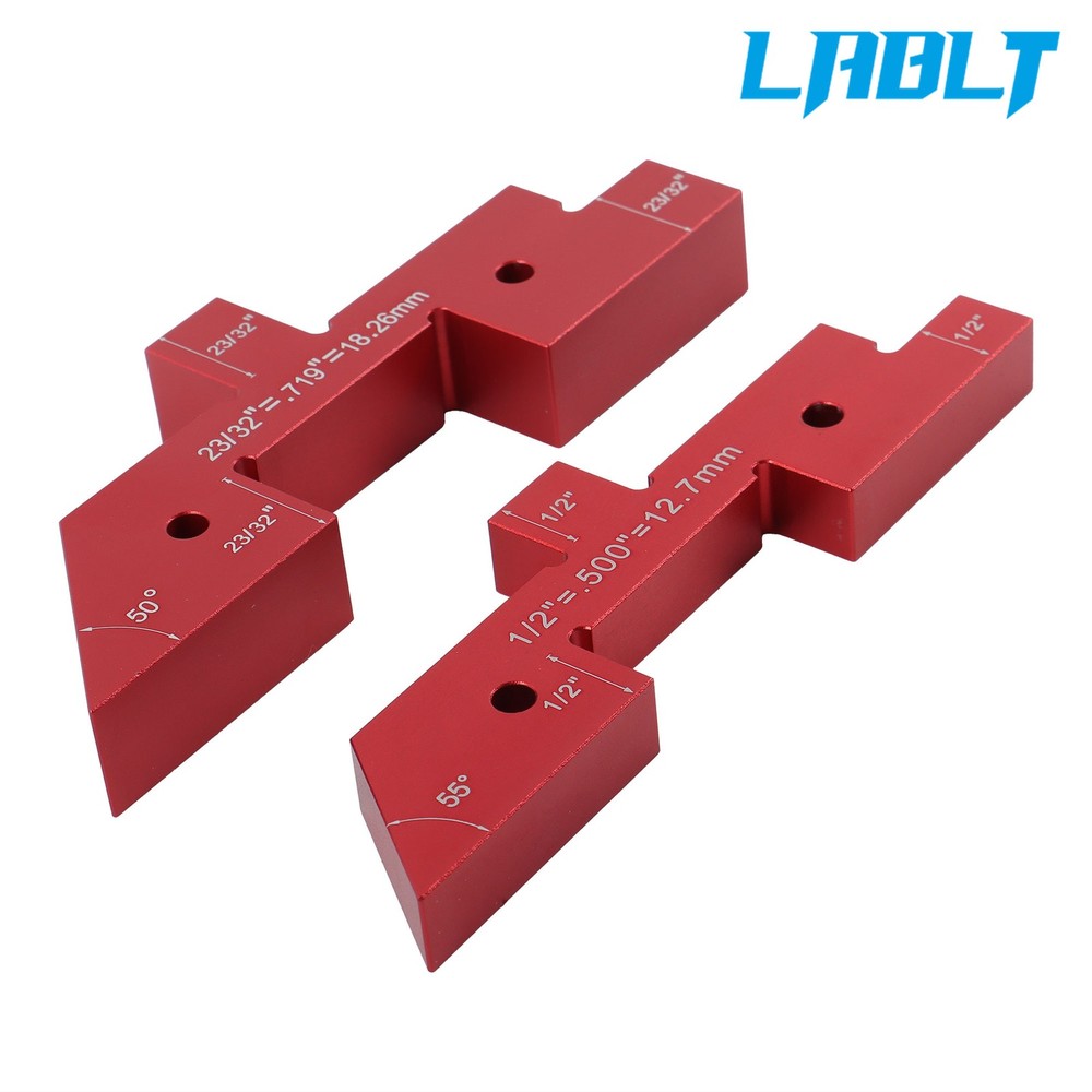 LABLT Height Gauge Router Table Setup Bars Precision Setup Blocks 14piece set