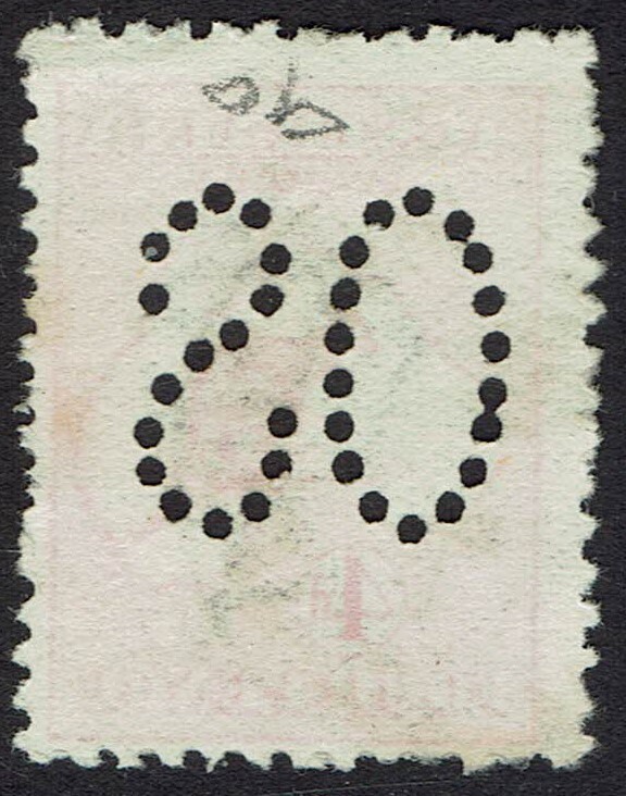 AUSTRALIA 1913 KANGAROO PERF LARGE OS 4D USED