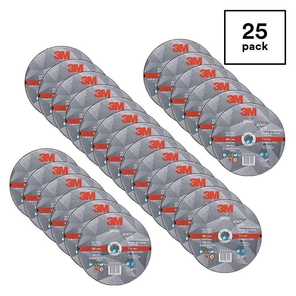 3M Silver Cut-Off Wheel, Precision Shaped Ceramic, Long-Lasting