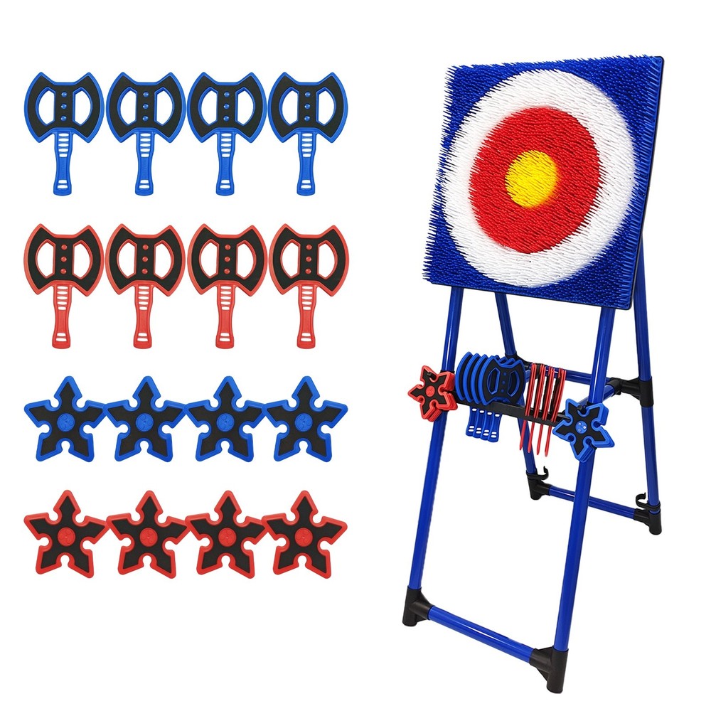 ZPLIN Throwing Axe Set,Axe Throwing Game for Backyard,Throwing Stars,ax Throwing